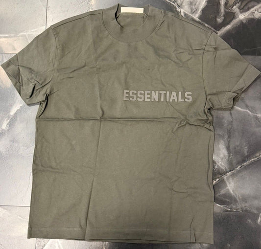 Fear of God Essentials Dark Olive Tee