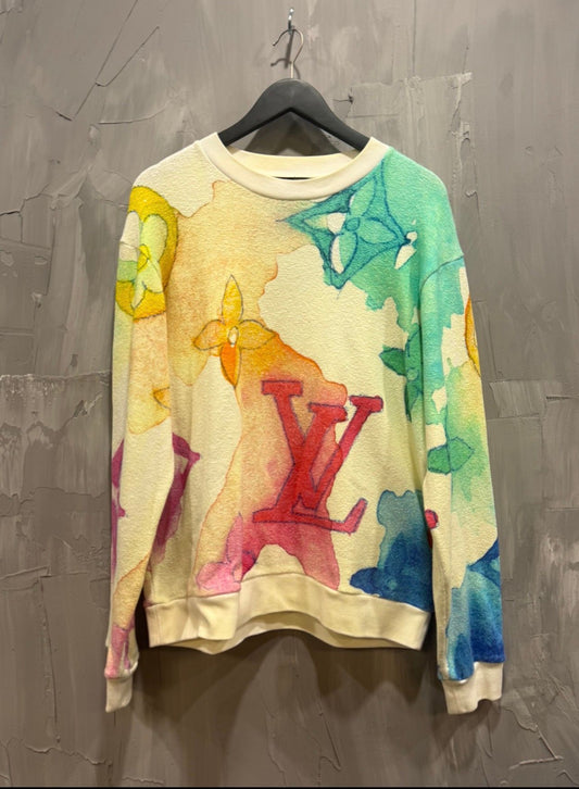 Louis Vuitton Watercolor Monogram Crewneck - Used/Worn