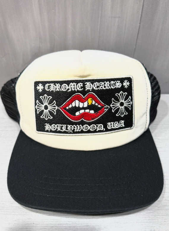 Chrome Hearts x Matty Boy "Chomper" Hollywood Trucker Hat - Used/Worn