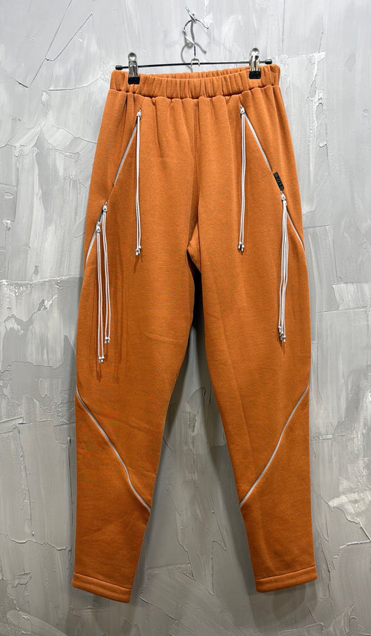 JUAS SAUL AND NASH ORANGE GREY SWEATPANTS