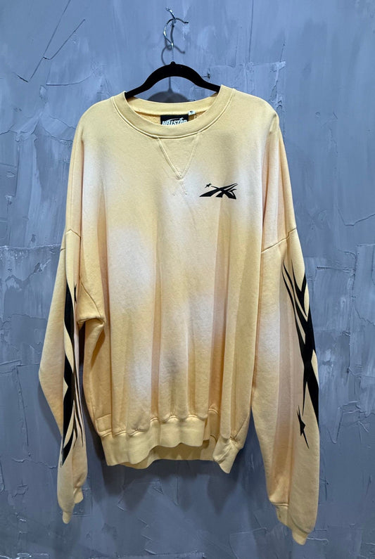 Hellstar Yellow Black Swearshirt - Used/Worn