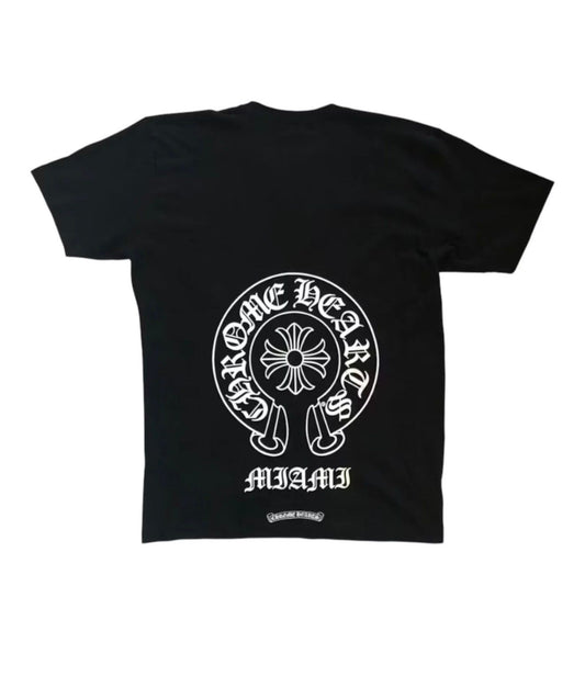 Chrome Hearts Miami Exclusive Horseshoe T-shirt Black
