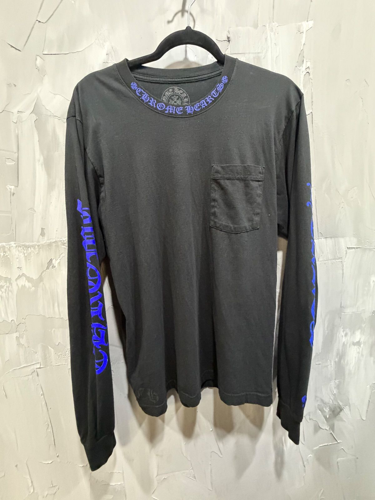 CHROME HEARTS 1988 LS BLACK BLUE - Like New