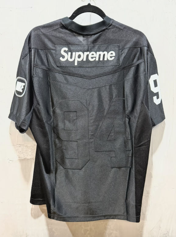 Supreme X Nike Embossed Mesh Football Jersey "94" (Black)