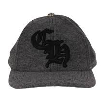 CH Sic Panel Leather Logo Wool Cap