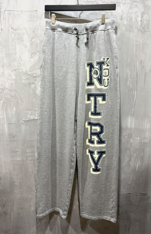 Kapital N.TRY Straight-Leg Printed Cotton-Jersey Sweatpants