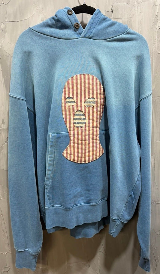 USA Flag Balaclava Indigo hoodie