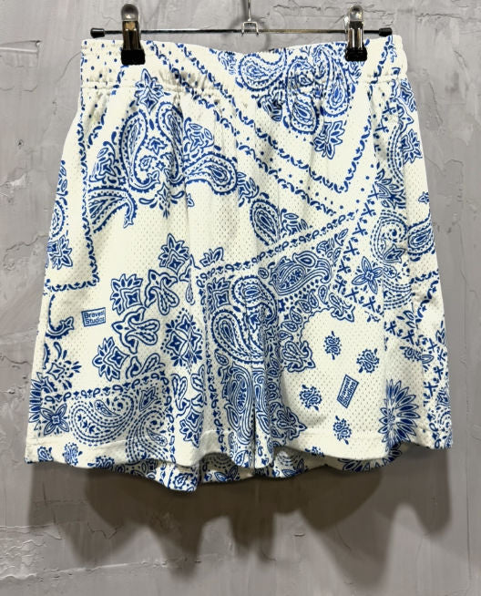 Bravest studios mesh shorts paisley/ blue