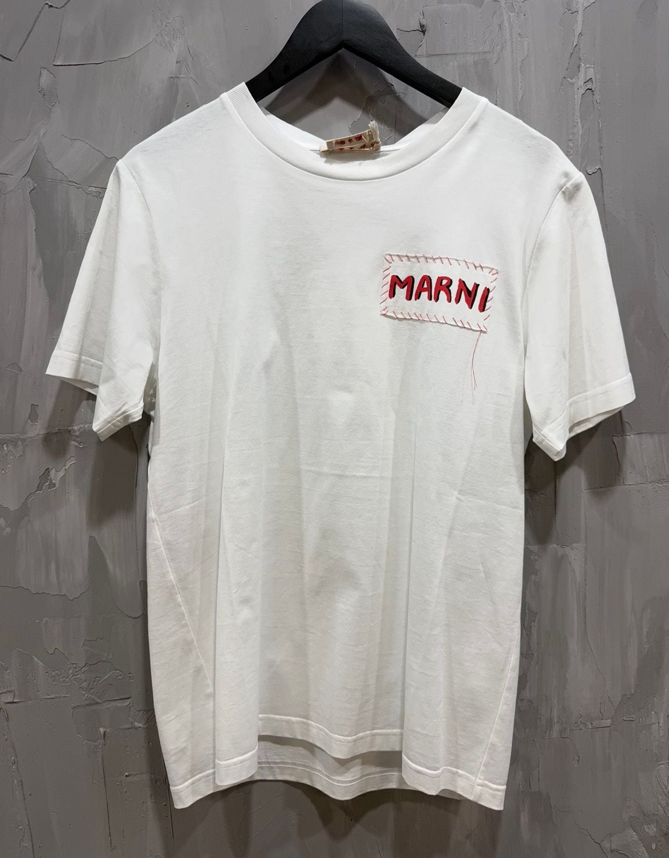 MARNI WHITE POCKET TEE