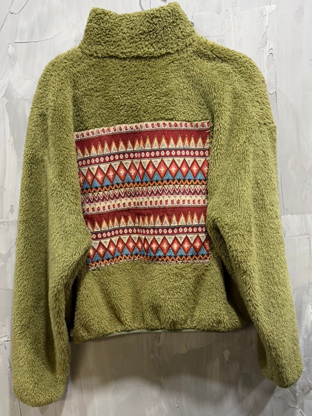 Carpellet PatchCrop Fleece Khaki