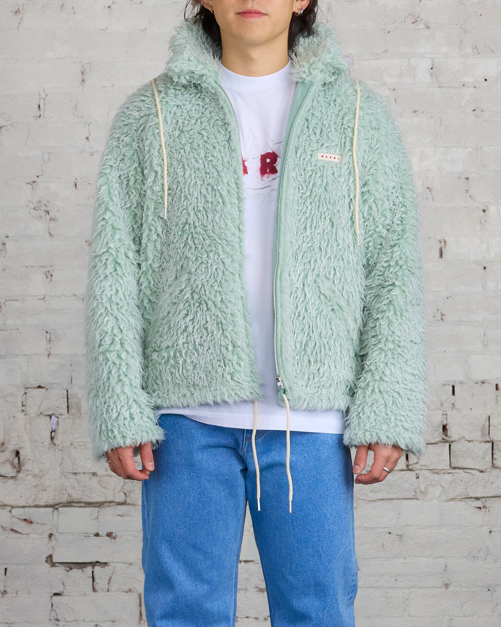 MARNI PILE SHAGGY FAUX FUR LINDEN