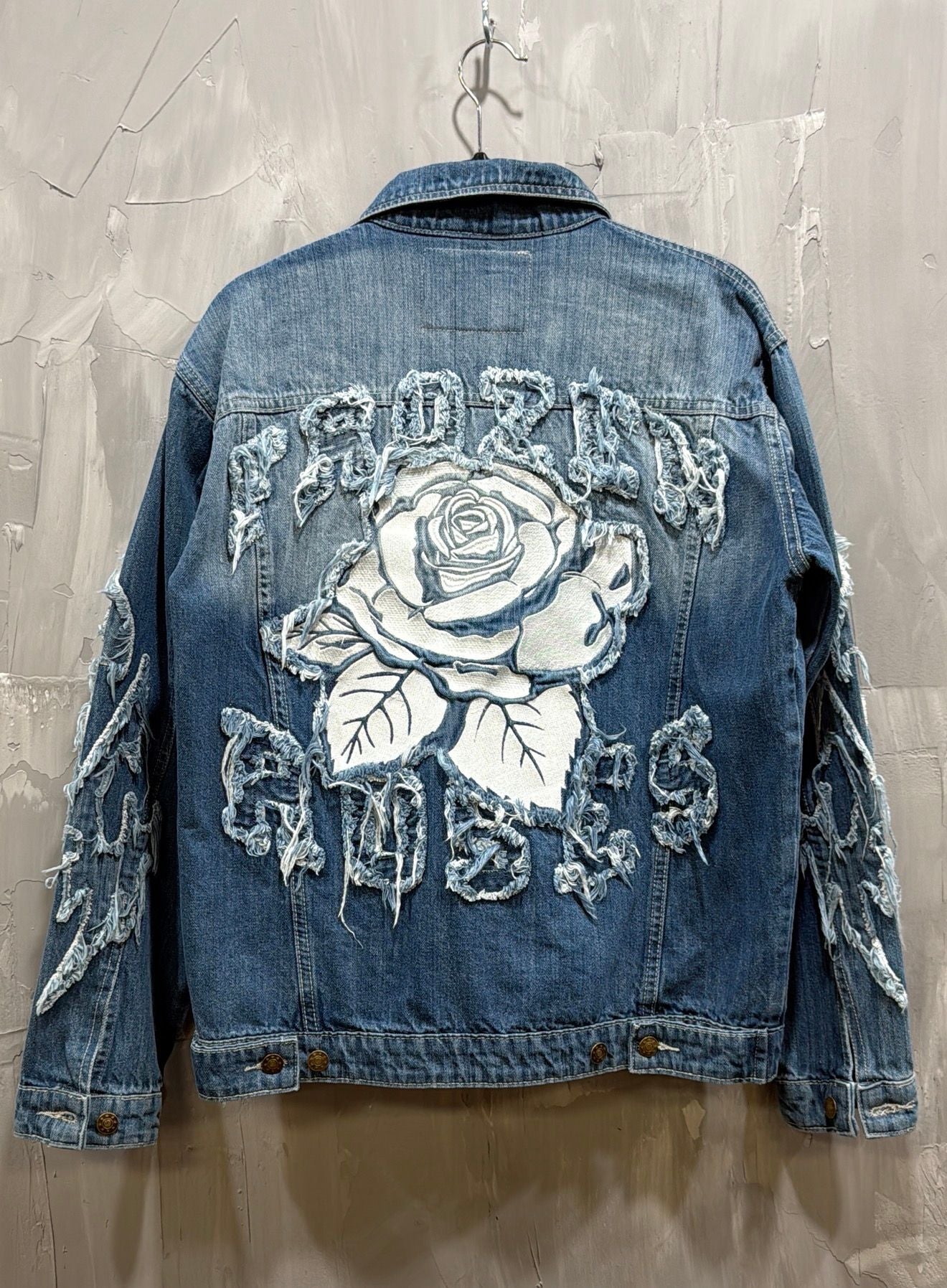 FROZEN ROSES DENIM JACKET