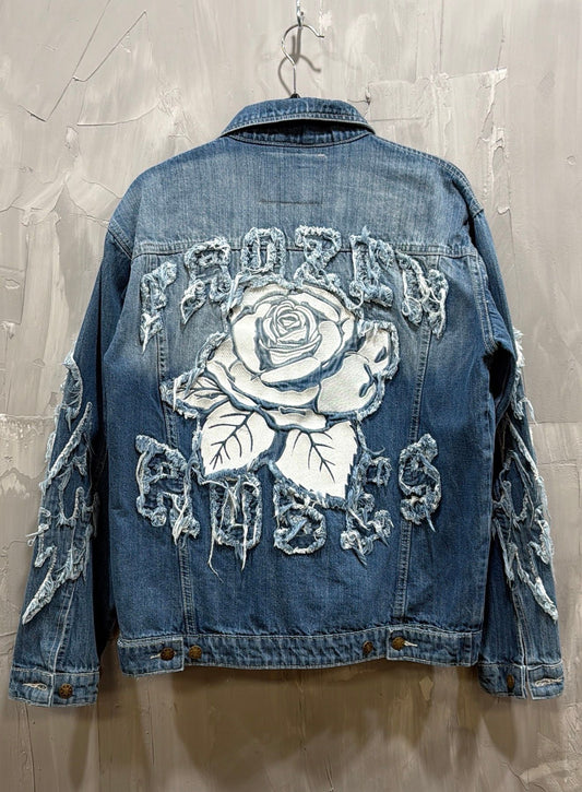 FROZEN ROSES DENIM JACKET