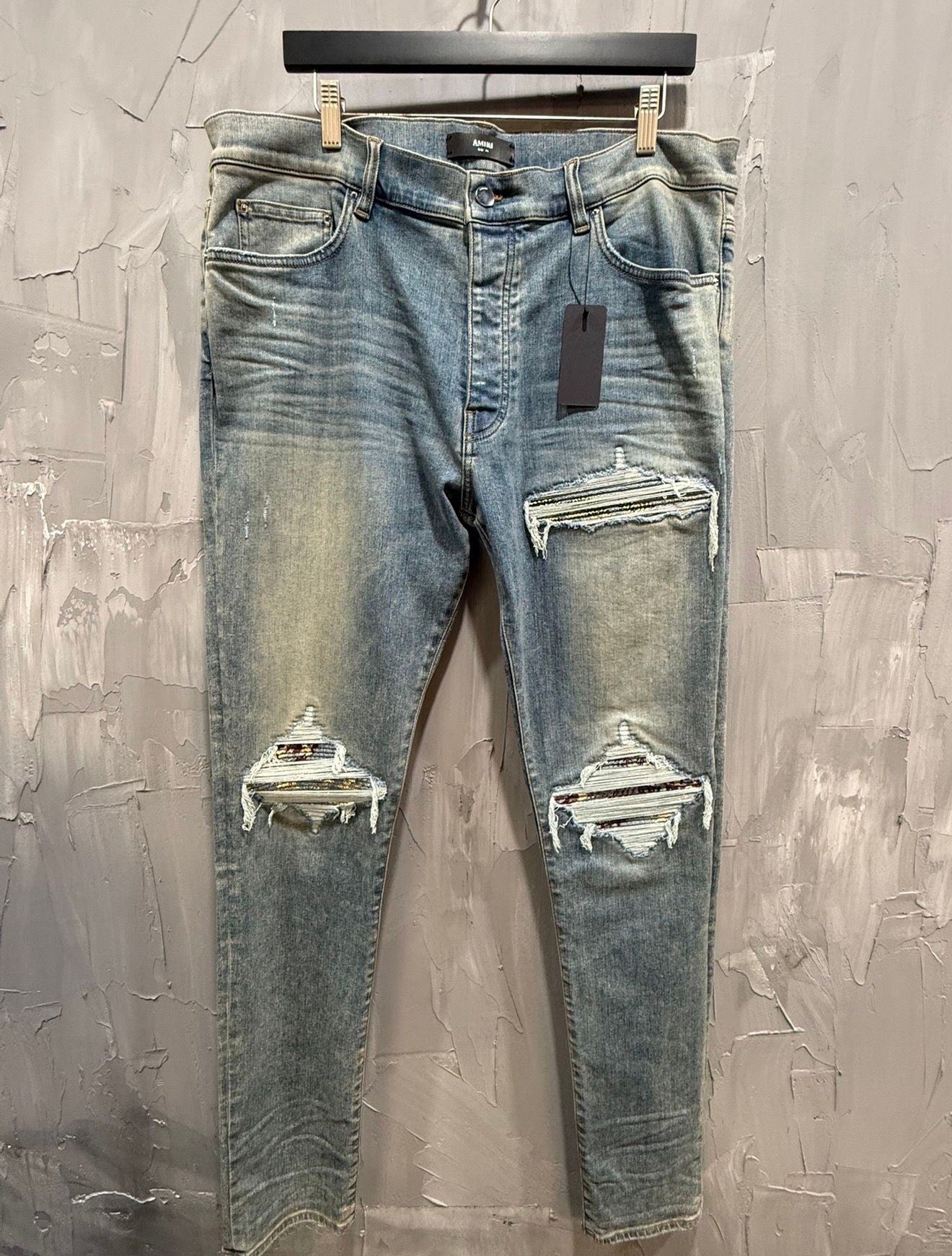 MX1 Crane Jean Light Wash