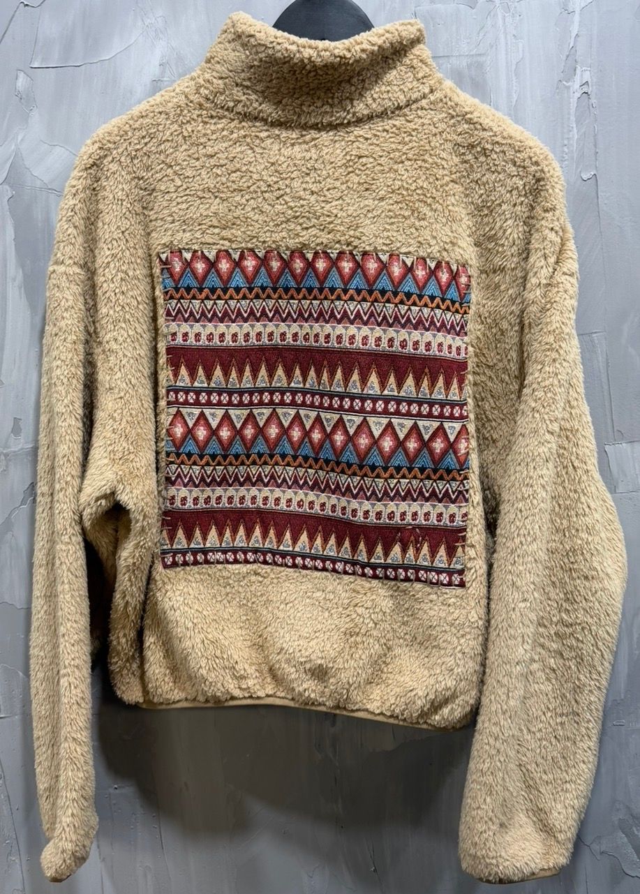 Carpellet PatchCrop Fleece Beige