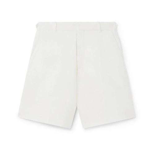 Casa Blanca Linen Pleat Shorts White