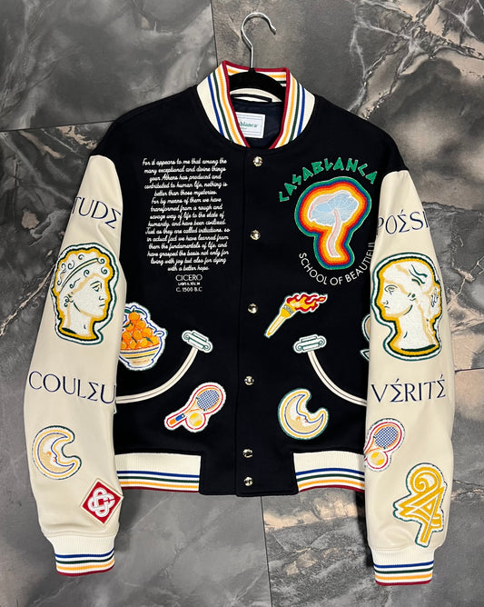 PATCHWORK BOMBER JACKET