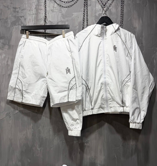 1MILLION NYLON TRACK SUIT WHITE