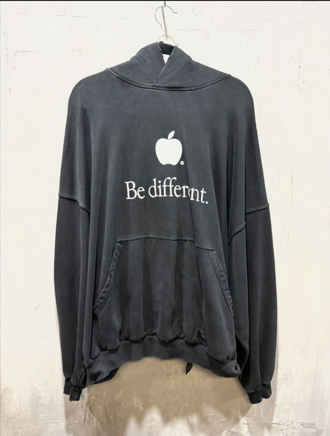 Balenciaga Be Different Apple Hoodie