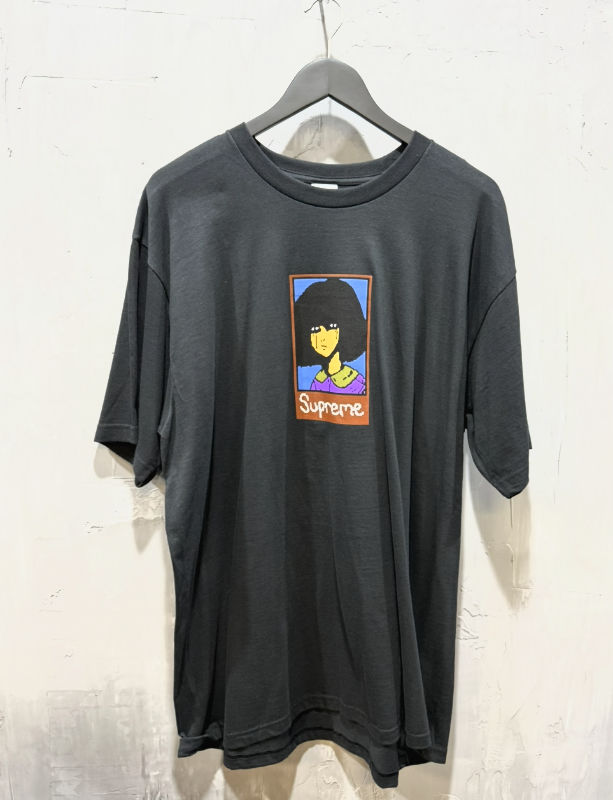 Supreme emo tee black