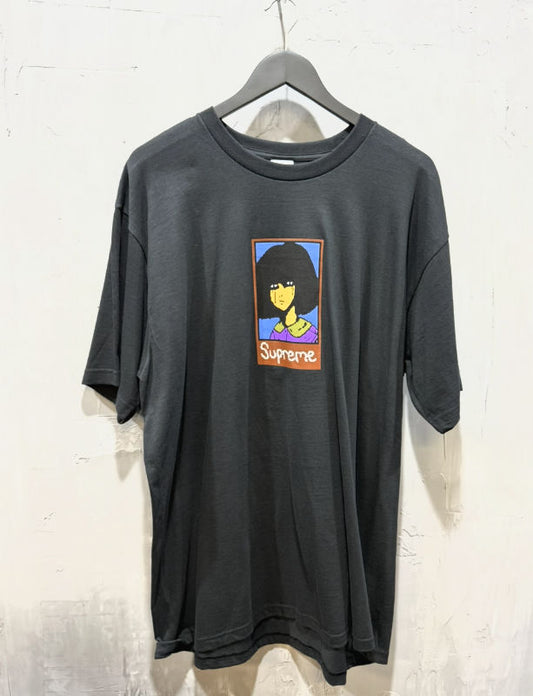 Supreme emo tee black