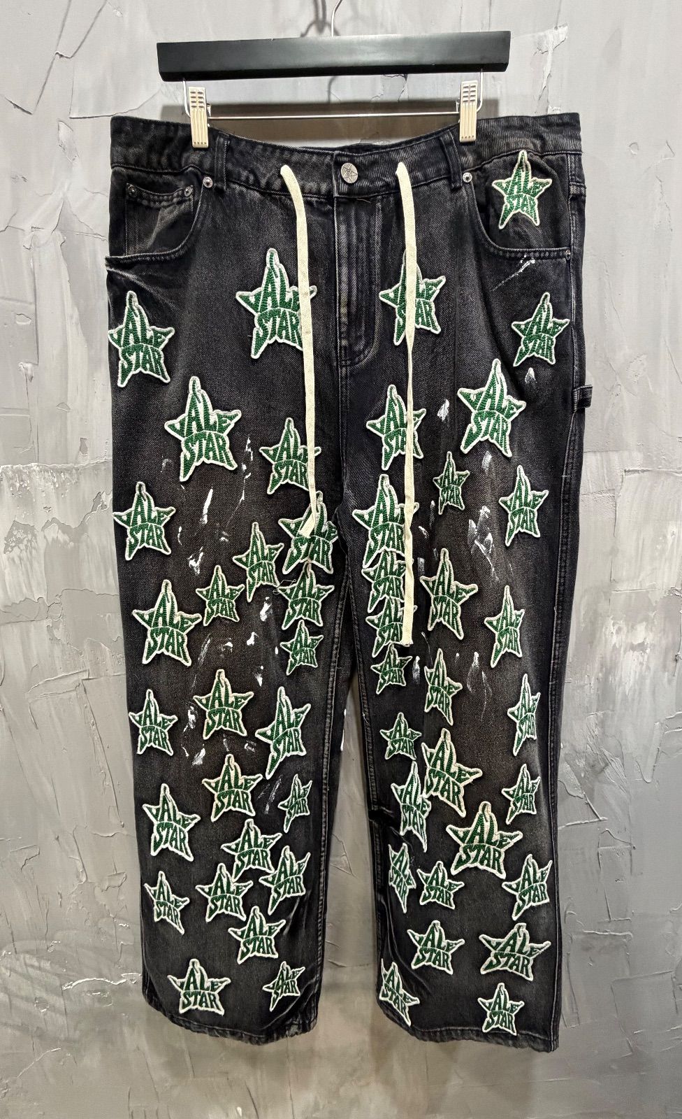 Vale Forever Starfall Denim Pants Washed Black