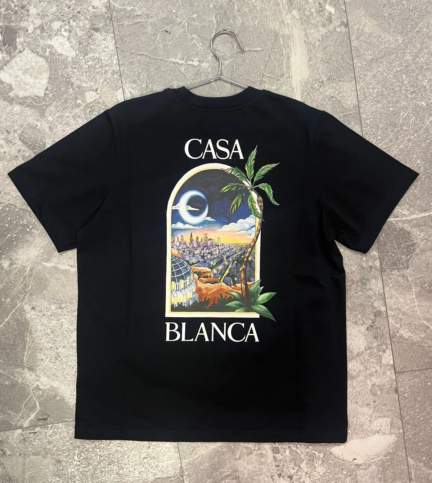Casa Blanca LA Night black t-shirt
