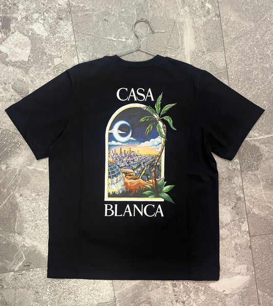 Casa Blanca LA Night black t-shirt