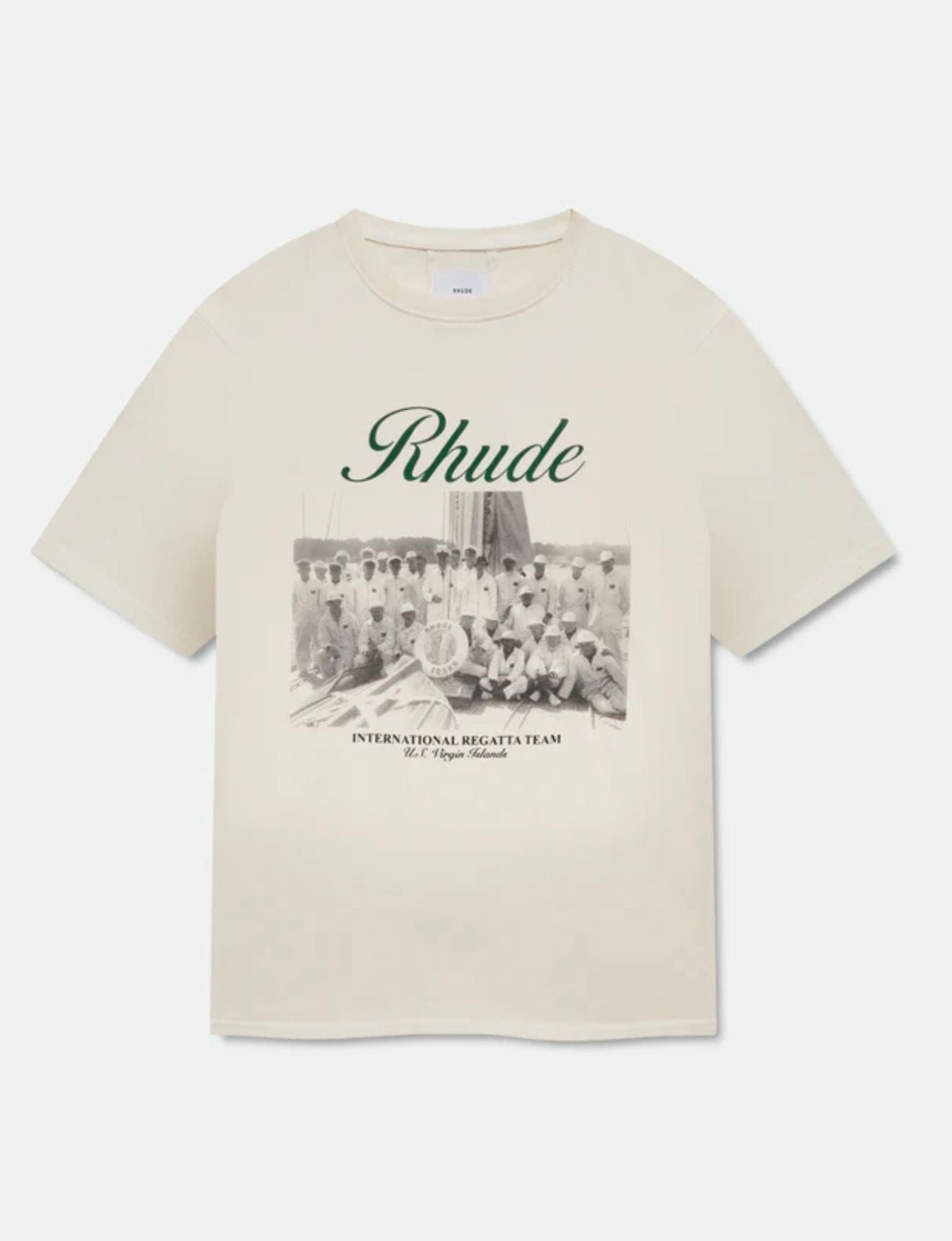 RHUDE VIRGIN ISLANDS SCRIPT TEE