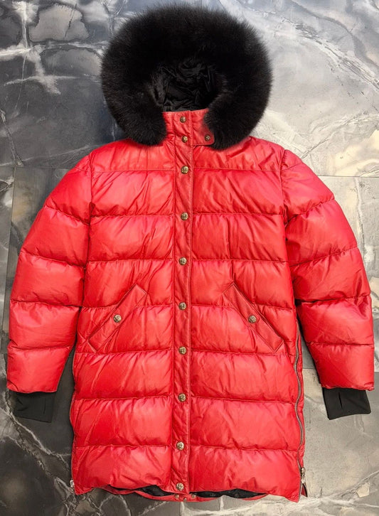 Chrome Hearts Red Leather Jacket - Like New