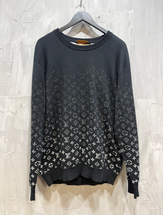 LOUIS VUITTON GRADIENT MONOGRAM SWEATER - Used/Worn