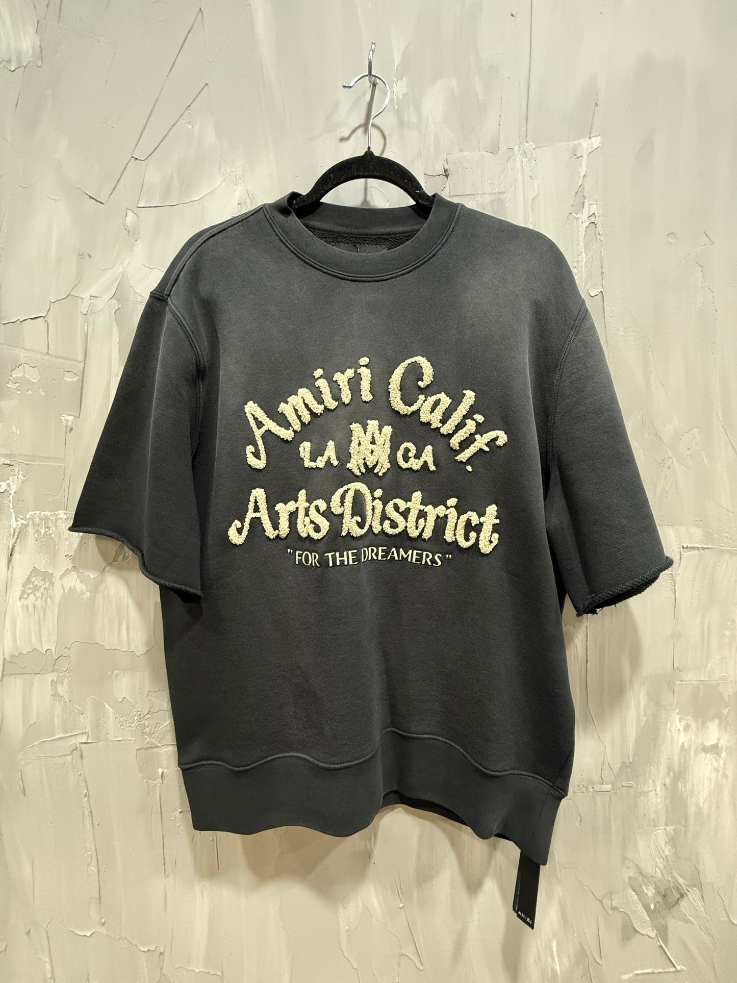 AMIRI ARTS DISTRICT SS CREW BLACK