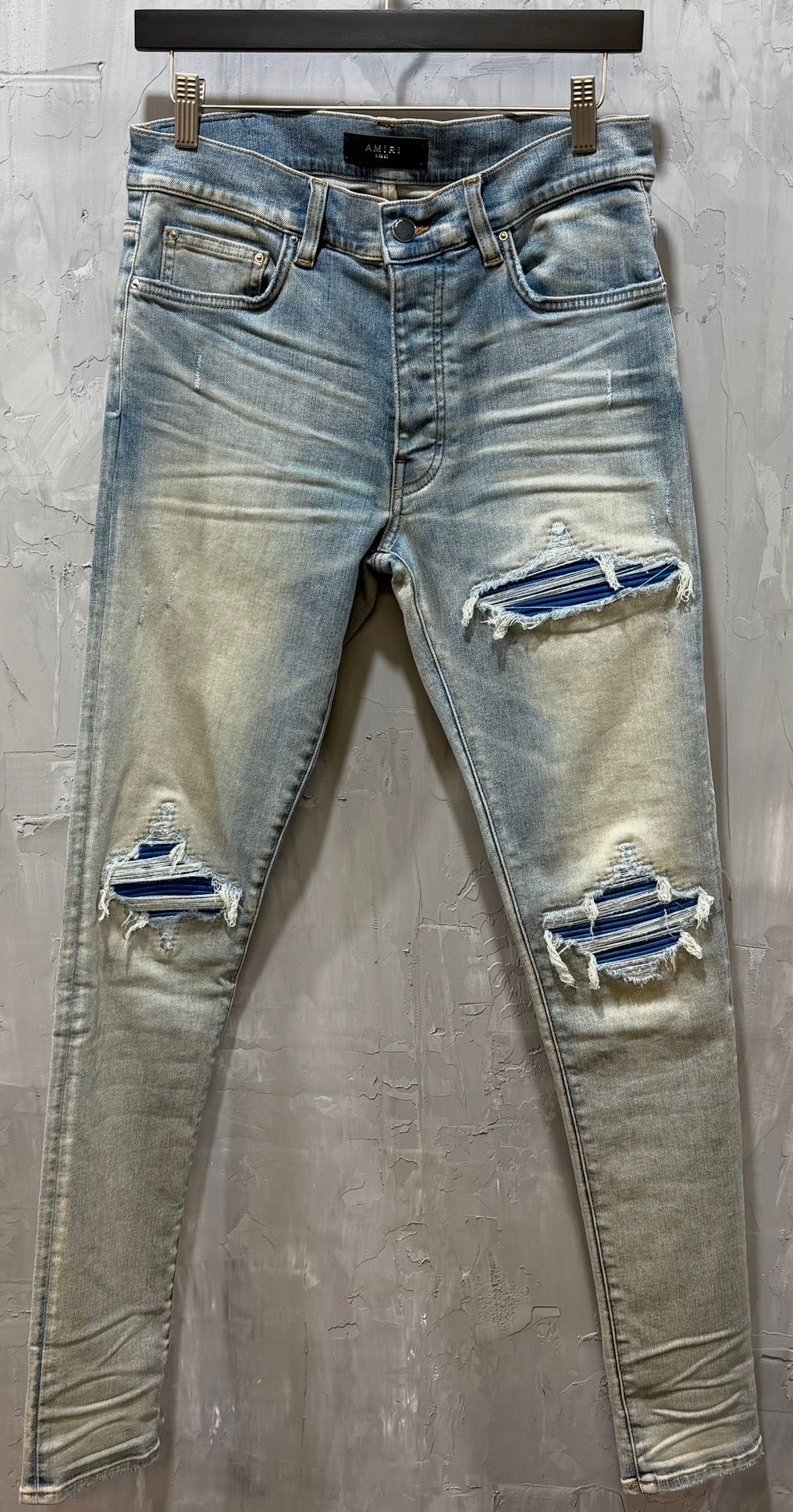 MX1 Light Wash Blue Patch