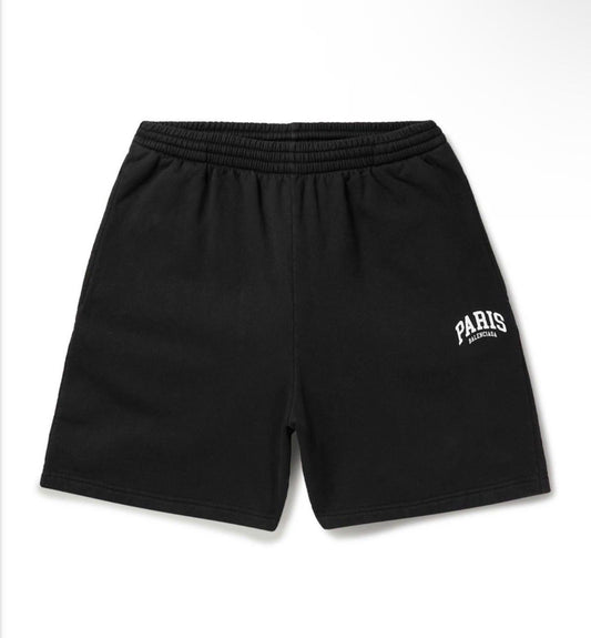 Balenciaga Cities Pairs Black Shorts
