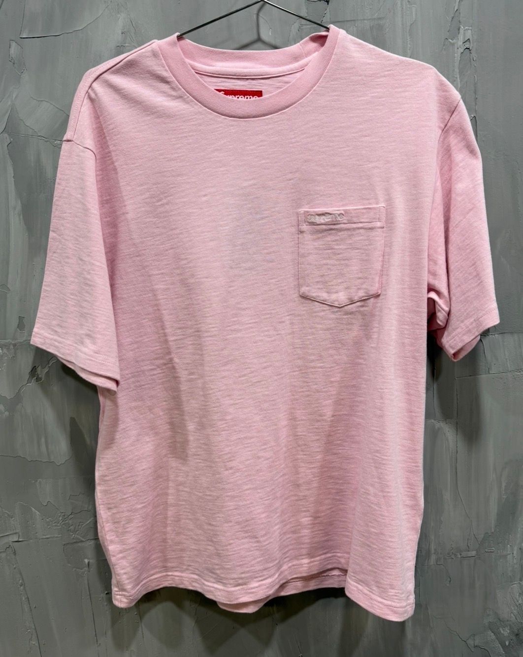 Supreme S/S Pocket Tee Pink