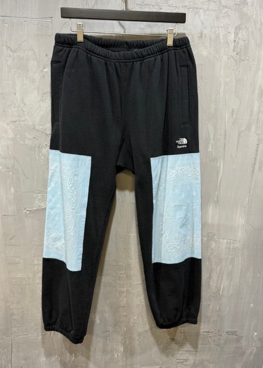 Supreme The North Face Bandana Sweatpant Black