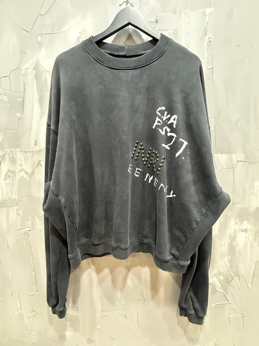 RIVINGTON ROI REBIS INRI SWEATER BLACK