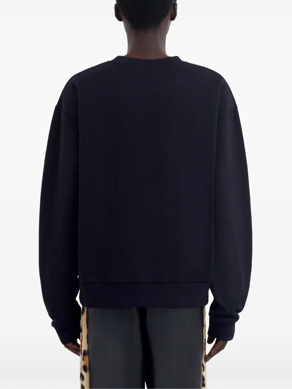MARNI NERO BRUSHED SWEATSHIRT