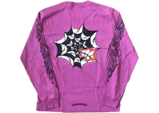CH Matty Boy Spider Web Longsleeve Purple