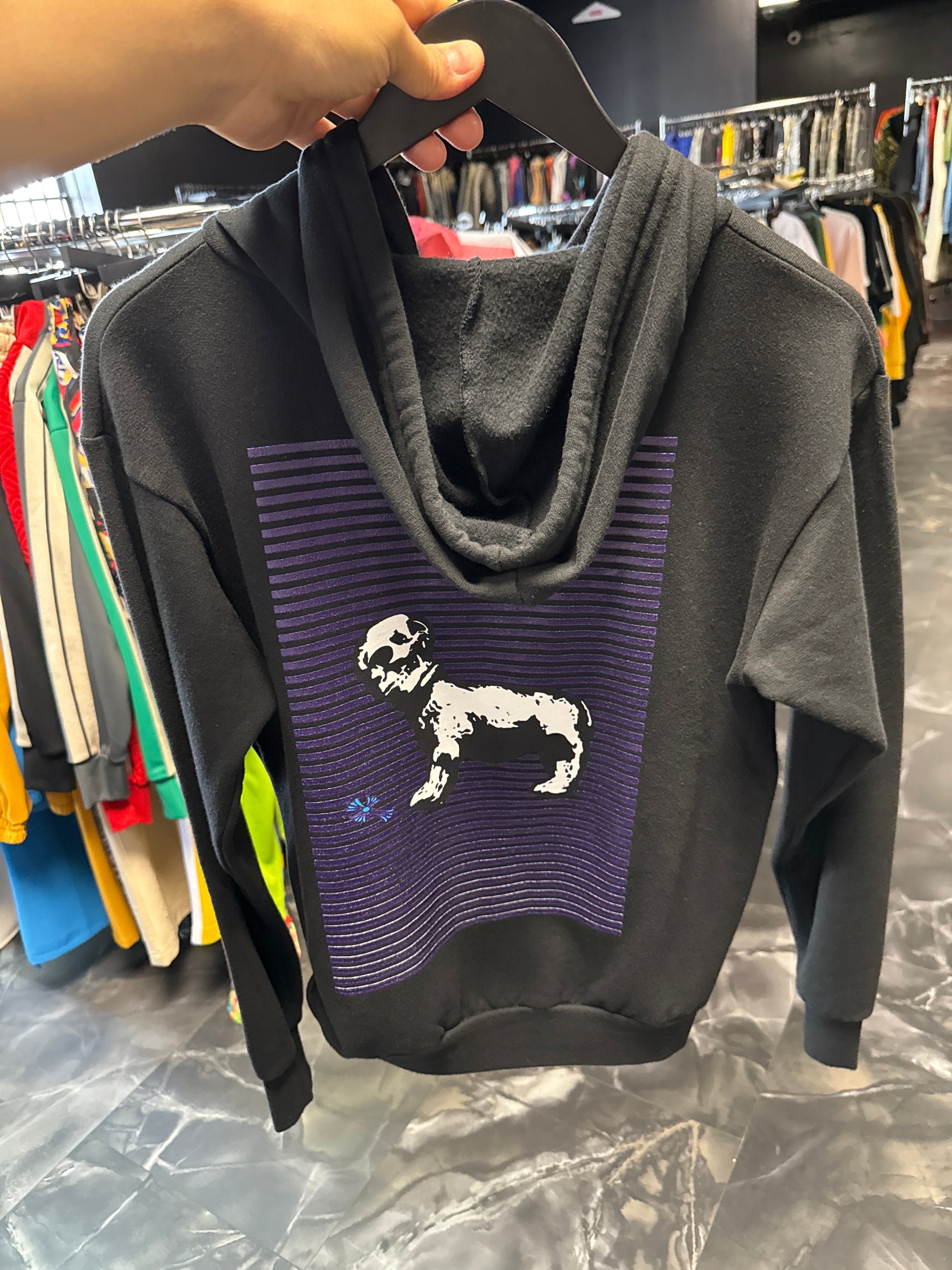 CH FOTI Zip Up Hoodie Black