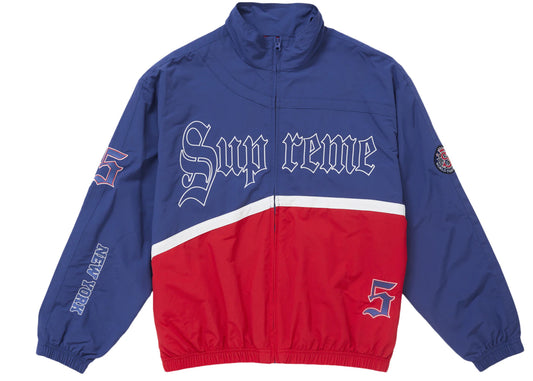 Supreme Old English Track Jacket Light Navy