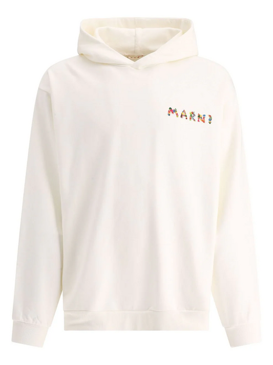 MARNI COLLAGE BOUQUET HOODIE