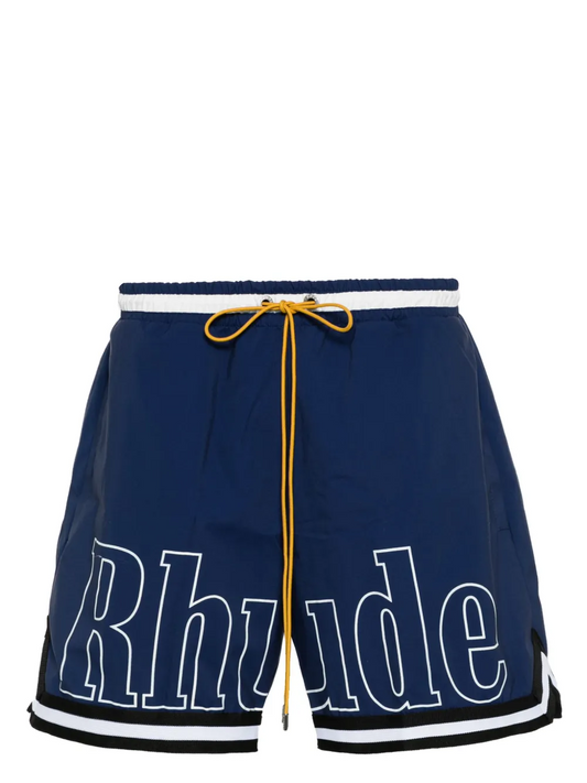 Rhude Basketball navy SWM short