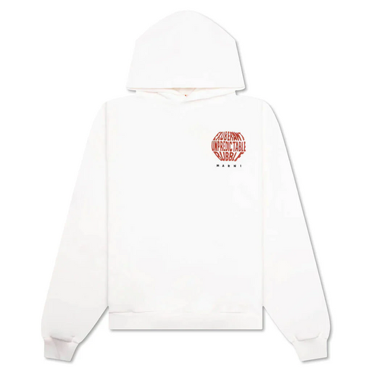 MARNI BUBBLE BRUSHED HOODIE
