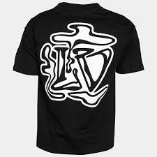 LV Virgil Abloh Black Smoke T shirt