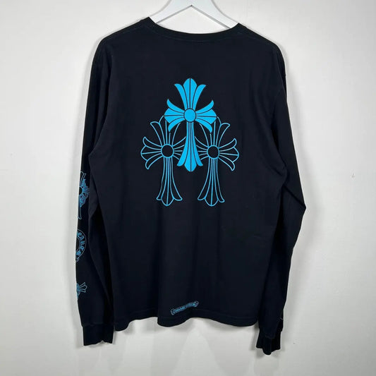 CH Blue Triple Cross Longsleeve
