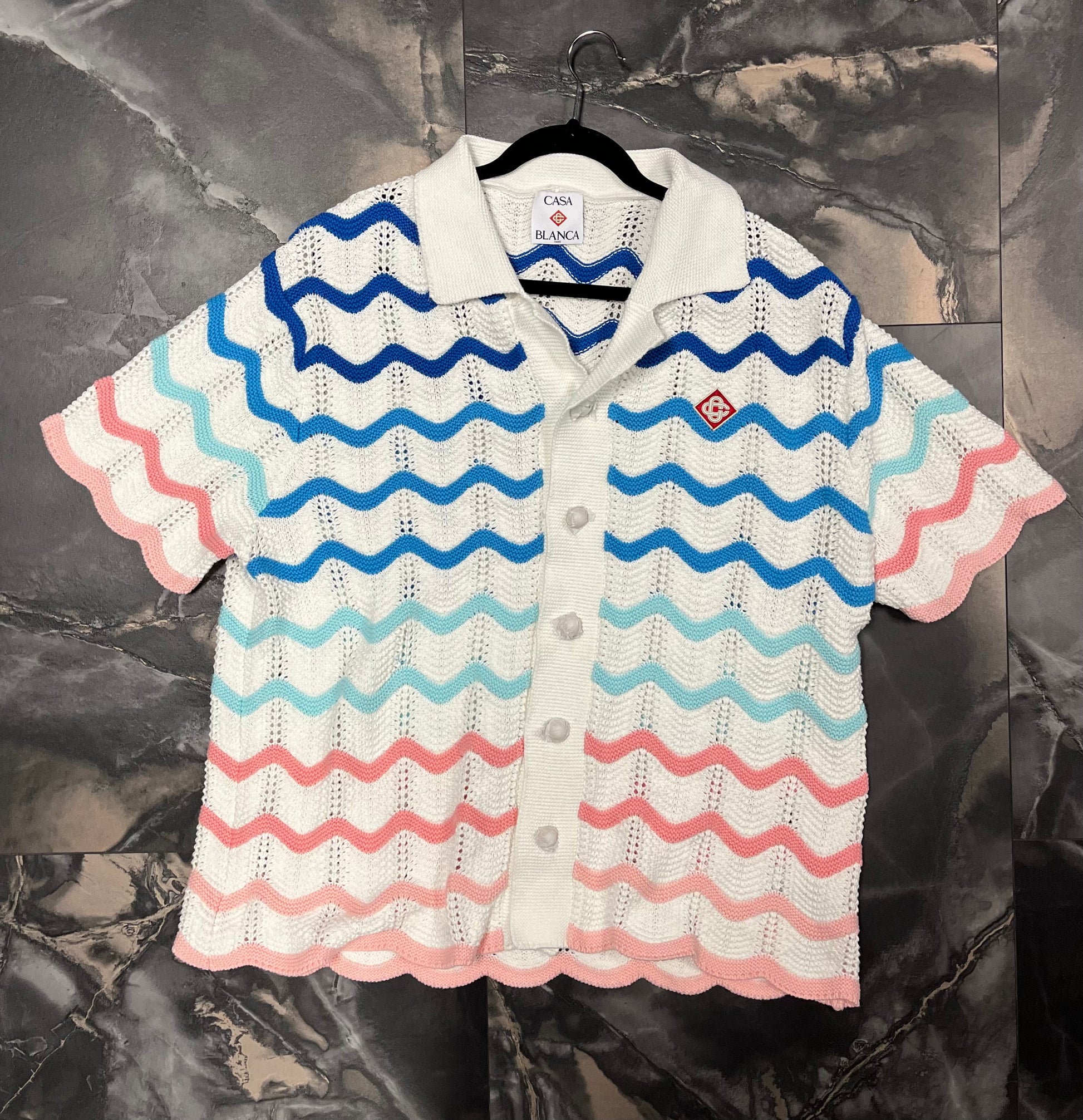 Casa Blanca wave shirt multi