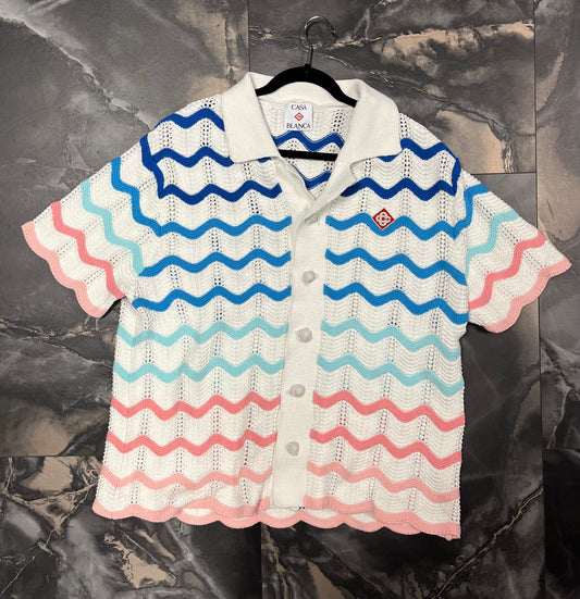 Casa Blanca wave shirt multi