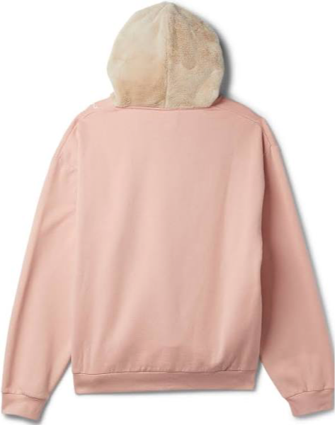 MARNI BRUSHED PINK FUR HOODIE