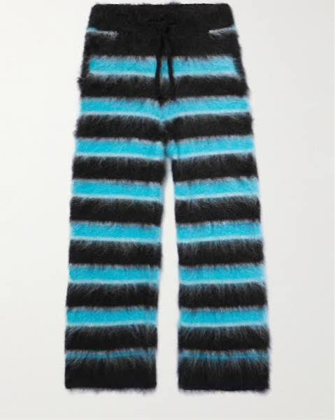 MARNI MOHAIR BLEND DRAWSTRING PANTS